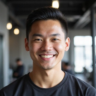 Professional portrait of Bima Putra, Sports Nutrition Specialist